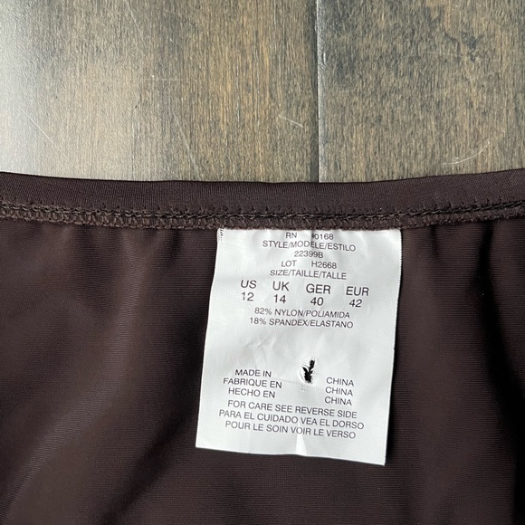 BNWT swim bottoms Caribbean Joe size 12 US $20 - Picture 2 of 3